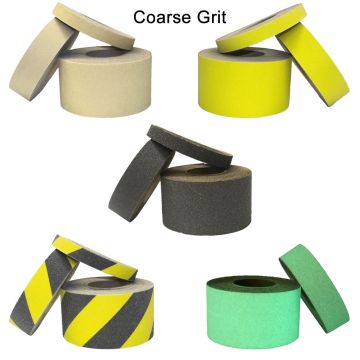 Sure-Foot Master Stop Anti-Slip Coarse Abrasive Tape - Assorted Colors