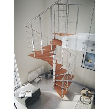 Rintal Tekla Metal Custom Spiral Stairway