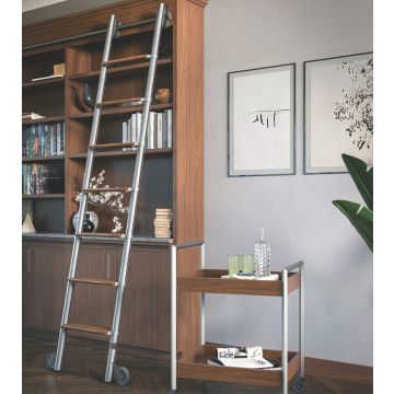 Alta Aluminum and Wood Library Ladder Kits