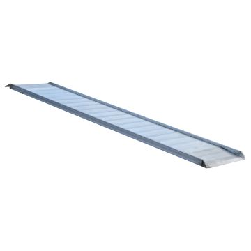Vestil 38"W Aluminum Walk Ramps with Non-Skid Tread Surface