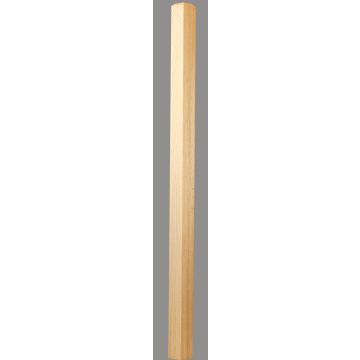 C-4074 Craftsman Newel Plain 3" x 56" - White Oak