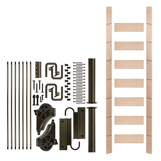 Shop our lineup of economy rolling library ladders and hardware kits ...